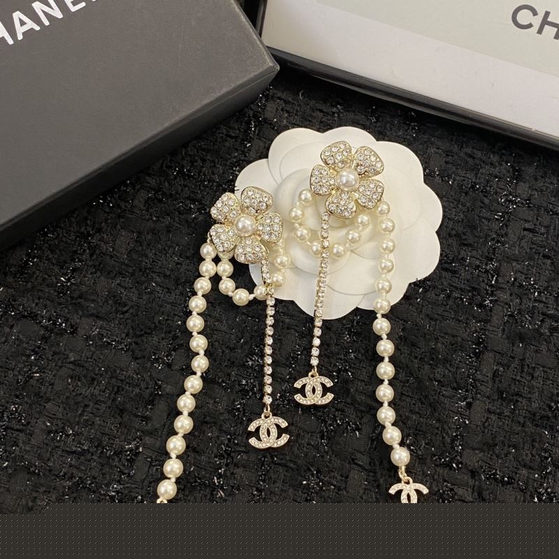 Ch*el earrings